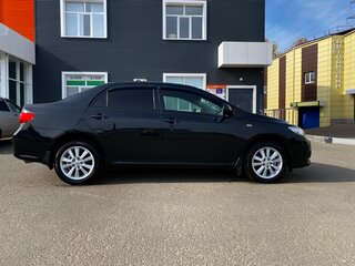 2008 Toyota Corolla X (E140, E150), чёрный, 950000 рублей, вид 2