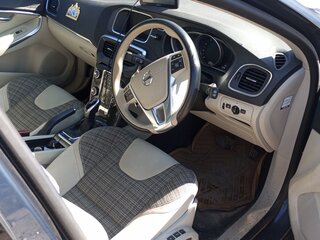 2017 Volvo V40 II Рестайлинг, синий, 1399000 рублей, вид 3
