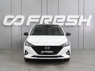 2020 Hyundai Solaris II Рестайлинг, белый, 1378000 рублей, вид 3