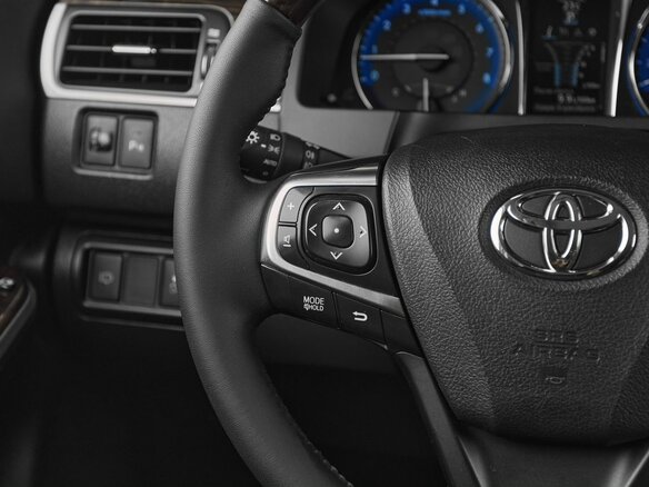 2016 Toyota Camry VII (XV50) Рестайлинг, синий - вид 10
