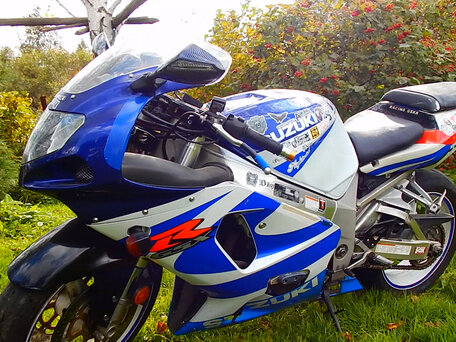 2000 Suzuki GSX-R 750, белый, 545000 рублей, вид 5