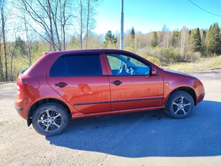 2001 Skoda Fabia I, красный, 220000 рублей, вид 1