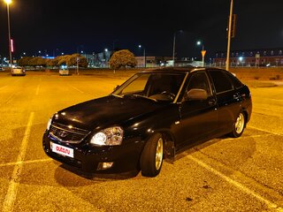 2011 Lada (ВАЗ) Priora I, чёрный, 400000 рублей, вид 1