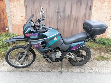 1995 Yamaha XTZ750 Super Tenere, зелёный, 350000 рублей, вид 1