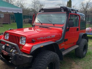 1995 Jeep Wrangler I (YJ), красный, 2600000 рублей, вид 3