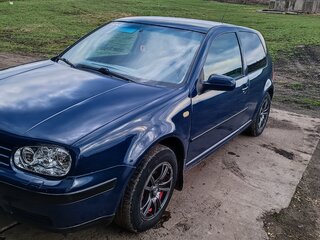 1999 Volkswagen Golf IV, синий, 280000 рублей, вид 1