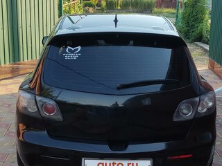 2006 Mazda 3 I (BK) Рестайлинг, чёрный, 530000 рублей, вид 2