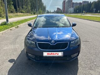 2015 Skoda Octavia III (A7), синий, 1350000 рублей, вид 3