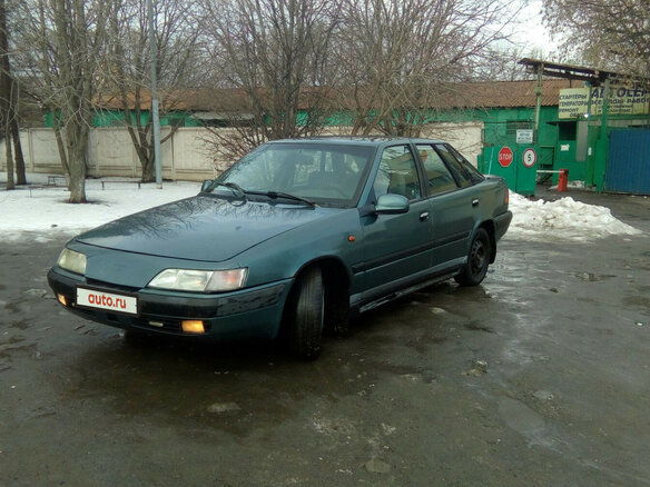 1997 Daewoo Espero, синий - вид 1