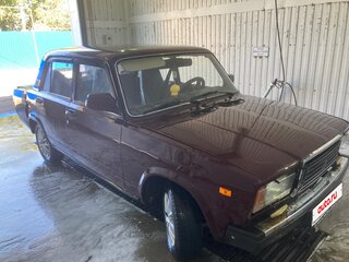 2006 Lada (ВАЗ) 2107, красный, 70000 рублей, вид 1