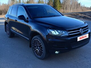 2010 Volkswagen Touareg II, чёрный, 1850000 рублей, вид 4