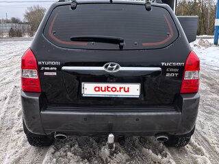 2007 Hyundai Tucson I, чёрный, 950000 рублей, вид 4