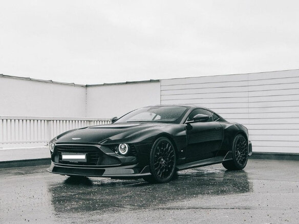 2024 Aston Martin Valour, чёрный