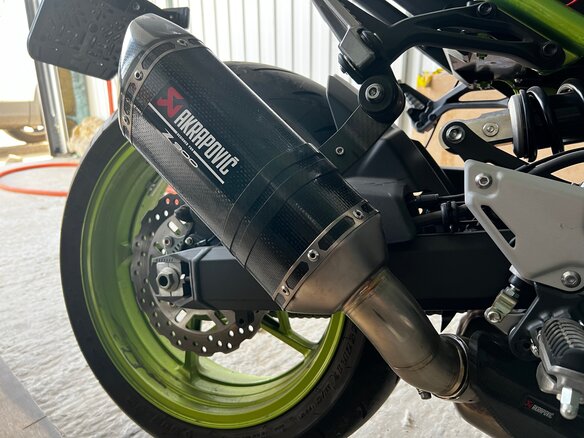 2021 Kawasaki Z 900, зелёный, 1055000 рублей - вид 13