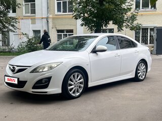 2011 Mazda 6 II (GH) Рестайлинг, белый, 820000 рублей, вид 4