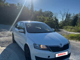 2019 Skoda Rapid I Рестайлинг, белый, 839000 рублей, вид 1