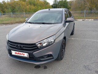 2017 Lada (ВАЗ) Vesta I, серый, 840000 рублей, вид 2