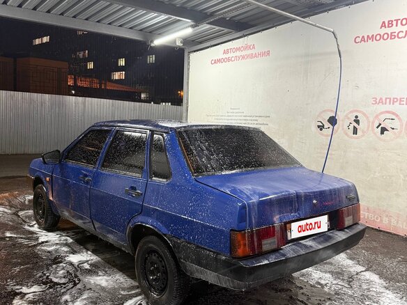 1999 Lada (ВАЗ) 21099, синий, 69000 рублей - вид 2
