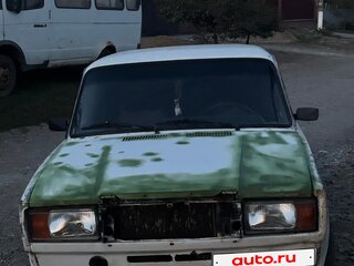 1998 Lada (ВАЗ) 2107, белый, 90000 рублей, вид 1