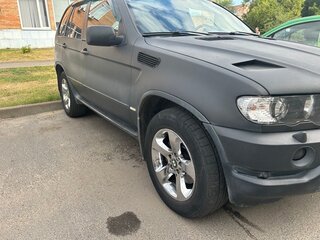 2002 BMW X5 3.0i I (E53), чёрный, 750000 рублей, вид 3