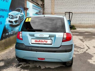 2007 Hyundai Getz I Рестайлинг, голубой, 330000 рублей, вид 4