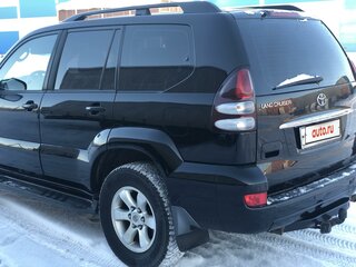 2008 Toyota Land Cruiser Prado 4-speed 120 Series Рестайлинг, чёрный, 2200000 рублей, вид 4