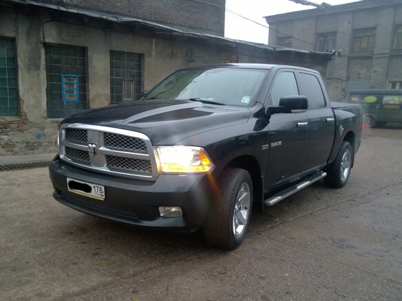 2009 Dodge RAM IV (DS/DJ), чёрный - вид 2