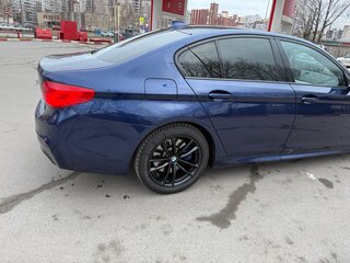 2019 BMW 5 серии 530i xDrive VII (G30/G31/G38), синий, 3200000 рублей, вид 5