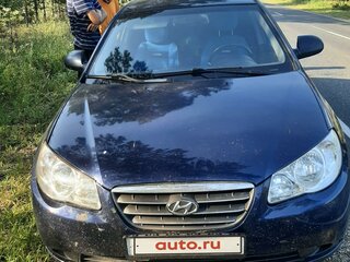 2008 Hyundai Elantra IV (HD), синий, 572000 рублей, вид 1