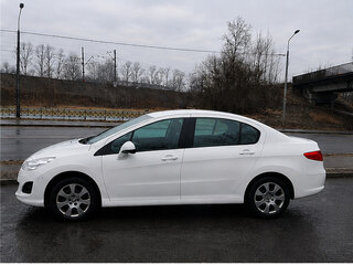 2014 Peugeot 408 I, белый, 490000 рублей, вид 4