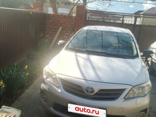 2010 Toyota Corolla X (E140, E150) Рестайлинг, серый, 750000 рублей, вид 1