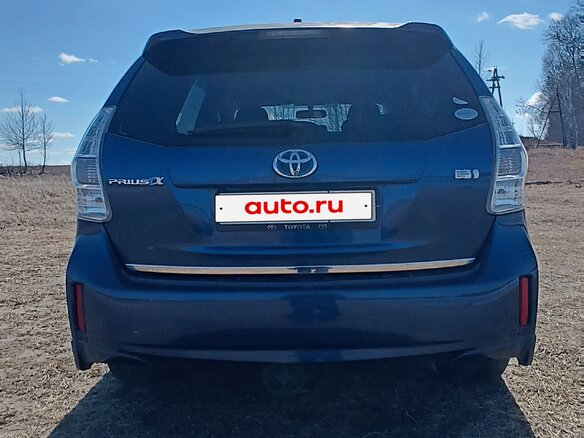 2011 Toyota Prius Alpha I (ZVW40/41), синий, 1290000 рублей - вид 5