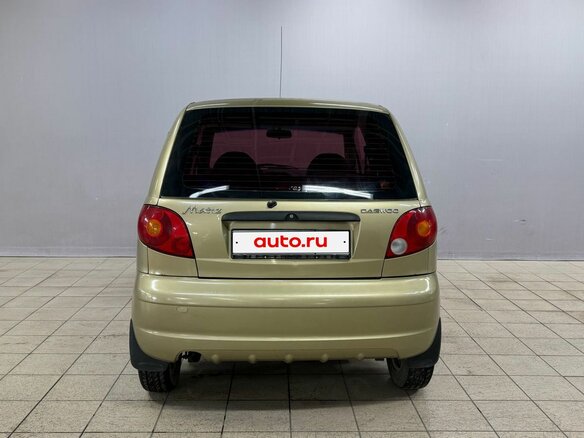 2009 Daewoo Matiz II, бежевый, 150000 рублей - вид 5