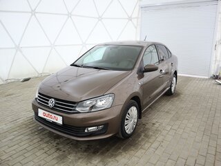 2018 Volkswagen Polo V Рестайлинг, коричневый, 1550000 рублей, вид 1