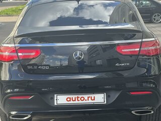 2017 Mercedes-Benz GLE Coupe 400 I (C292), чёрный, 5699000 рублей, вид 2