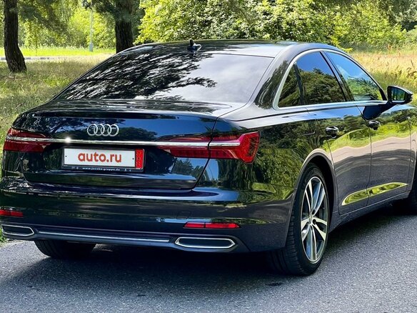 2018 Audi A6 40 TDI V (C8), серый - вид 5