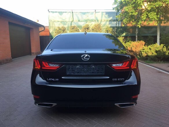2015 Lexus GS 250 IV, чёрный - вид 5