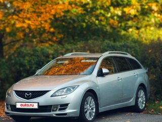 2008 Mazda 6 II (GH), серебристый, 750000 рублей, вид 1