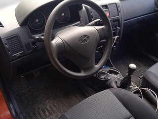 2007 Hyundai Getz I Рестайлинг, красный, 545000 рублей, вид 3