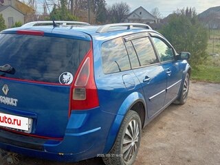 2008 Renault Megane II Рестайлинг, синий, 480000 рублей, вид 3