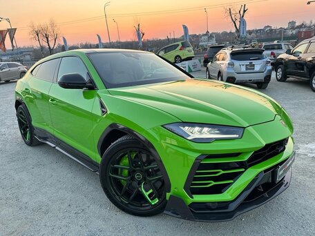 2021 Lamborghini Urus I, зелёный, 25000000 рублей, вид 5