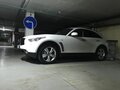 2013 Infiniti FX30d II (S51) Рестайлинг, белый, 2800000 рублей - вид 7