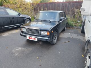 2010 Lada (ВАЗ) 2107, чёрный, 250000 рублей, вид 2