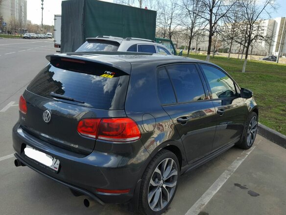 2012 Volkswagen Golf GTI VI, серый - вид 2