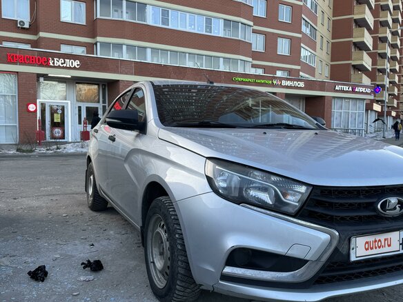2018 Lada (ВАЗ) Vesta I, серый, 770000 рублей - вид 2