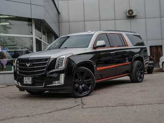 2016 Cadillac Escalade ESV IV, чёрный, 4950000 рублей, вид 1