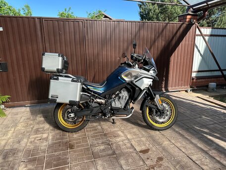 2023 CFMoto 800MT Touring, синий, 700000 рублей, вид 3