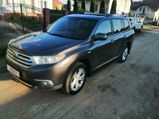 2013 Toyota Highlander II (XU40) Рестайлинг, серый, 2361417 рублей, вид 1