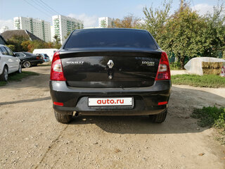 2011 Renault Logan I Рестайлинг, чёрный, 750000 рублей, вид 4