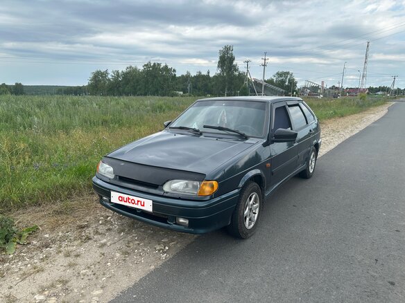 2012 Lada (ВАЗ) 2114, зелёный, 150000 рублей